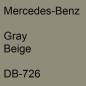 Preview: Mercedes-Benz, Gray Beige, DB-726.